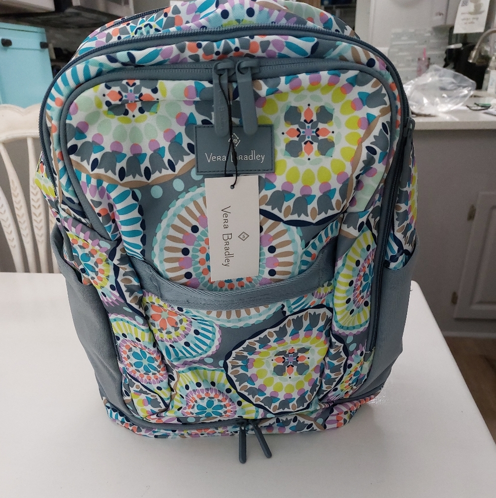 Large Adventure Backpack Sunny Medallion NWT - Picture 2 of 5